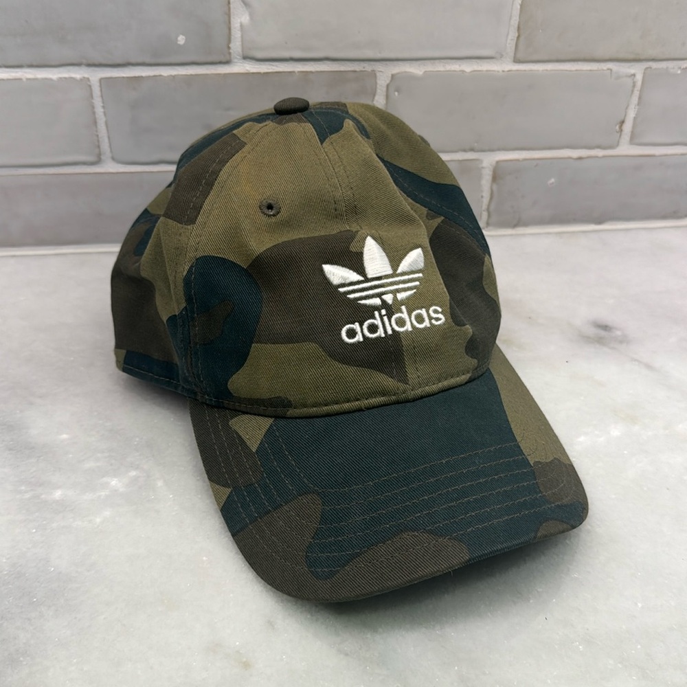 Adidas camo hat